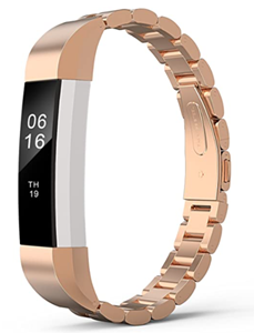 Fitbit Alta / Alta HR stalen bandje (ros&eacute; goud)