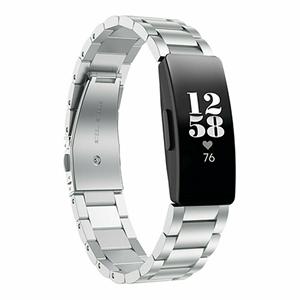 Fitbit Inspire / Inspire HR / Inspire 2 stalen bandje (zilver)