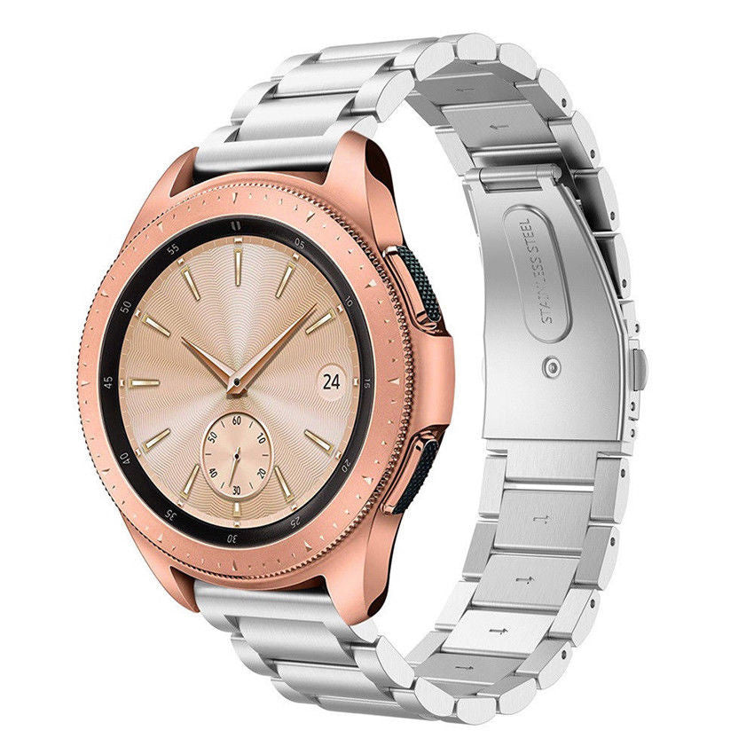 Samsung Galaxy Watch stalen band 42mm (zilver)