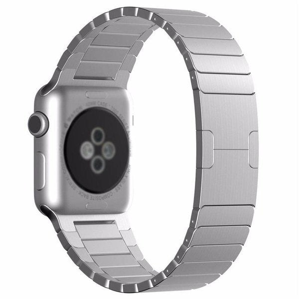 Apple Watch luxe metalen bandje (zilver)