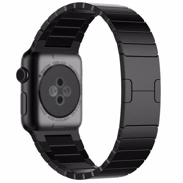 Apple Watch luxe metalen bandje (zwart)