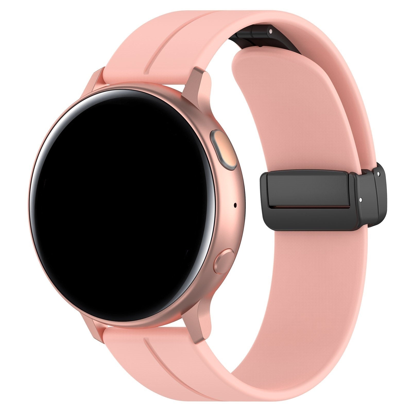 Polar Ignite D-buckle siliconen bandje (roze)