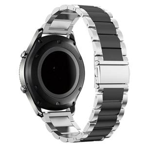Garmin Forerunner 255s stalen band (zilver/zwart)