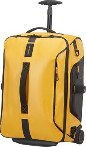 Samsonite Reisetasche Paradiver Duffle 55 yellow mit Trolley- und Rucksackfunktion