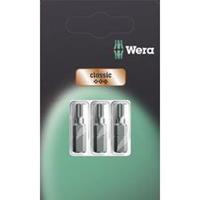 Inbus-bit 4 mm, 5 mm, 6 mm Wera 840/1 Z B Set SB Gereedschapsstaal gelegeerd, taai D 6.3 3 stuks