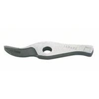 Bosch 2608635407 Mes recht tot 1,0 mm, voor Bosch-strokenschaar GSZ 160 Professional