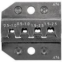 Rennsteig 624 674 3 0 Krimpinzet Modulaire stekkers 0.5 tot 2.5 mm² Geschikt voor merk Rennsteig PEW 12