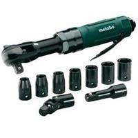 metabo DRS 68 Set 12,7mm (1/2") Druckluft-Ratschenschrauber mit 7 Steckschlüssel (9, 10, 11, 13, 14, 17, 19 mm)