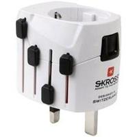 Skross reisadapter wereld PRO geaard