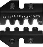 knipex Crimpeinsatz Modularstecker 0.5 bis 2.5mm² Passend für Marke 97 43 200, 97