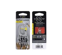 niteize NITE Ize Schlüssel-Karabiner BigFoot Locker KeyRack Edelstahl 1St.