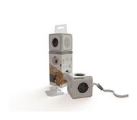 PowerCube Stekkerblok 4 voudig +2 USB