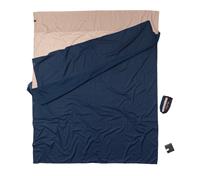 Cocoon TravelSheet Egyptian Cotton Doublesize (Blau)