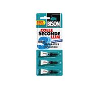 Bison Super Compact Mini's Secondelijm - 3x 1gr