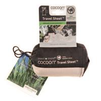 Cocoon TravelSheet Insect Shield Egyptian Cotton (Blau)