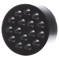 lappkabel LAPP SKINTOP DIX-M 50166 Mehrfachdichteinsatz M50 Nitril-Butadien-Kautschuk Schwarz (RAL 9005) 10St.
