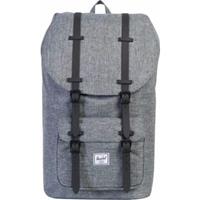 Herschel Little America Raven Crosshatch/Black Rubber