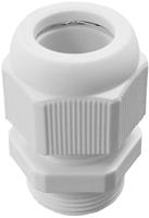 PG7 Wartel Verschroefbaar, Met trekontlasting PG7 PG7 Polyamide Lichtgrijs 1 stuk(s)