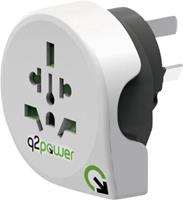 Q2power reisadapter Wereld naar Australië en China