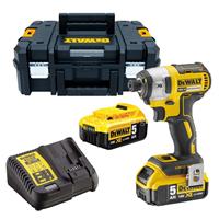 Dewalt DCF887P2 18 V Slagschroevendraaier met 2 accu's