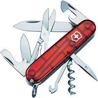 Victorinox Climber Schweizer Taschenmesser Anzahl Funktionen 14 Rot (transparent)