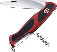 Victorinox RangerGrip 52 Schweizer Taschenmesser Anzahl Funktionen 5 Rot, Schwarz