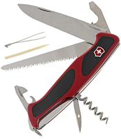 Victorinox RangerGrip 55 Schweizer Taschenmesser Anzahl Funktionen 12 Rot, Schwarz