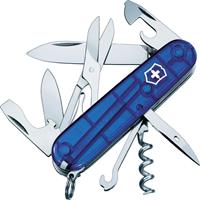 Victorinox Climber Schweizer Taschenmesser Anzahl Funktionen 14 Blau (transparent)