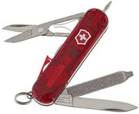 Victorinox Signature Lite 0.6226.T Zwitsers zakmes Aantal functies 7 Rood (transparant)