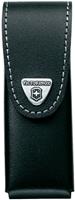 Victorinox Gürteletui Leder Schwarz 3-Lagig Klettverschluss