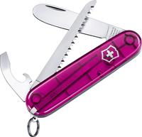 Victorinox My First Victorinox Rosa Transparent Schweizer Taschenmesser für K...