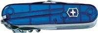 Victorinox SwissChamp Schweizer Taschenmesser Anzahl Funktionen 33 Blau (transparent)