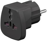 Pro Travel adapter to CEE7/7 - Black