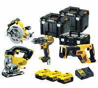 DeWalt DCK421P3T Accu Combiset 18V 5.0Ah XR Li-ion in TSTAK | 18v 5.0Ah Li-ion DCK421P3T-QW