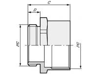 LAPP 52020990 SKINDICHT ZS-XL PG 36 Kabelverschraubung Verlängerung PG36 PG36 Polyethylen Natur 10S