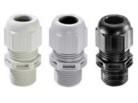 Wiska ESKV-L 12 LT Kabelverschraubung M12 Polyamid Lichtgrau (RAL 7035) 50St.