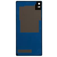 Originele glazen achterkant huisvesting voor Sony Xperia Z3 / D6653(Black)