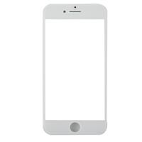 iPhone 8 Front Screen Outer Glass Lens with Front LCD Screen Bezel Frame(White)