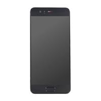 Huawei P10 Front Cover & LCD Display - Zwart