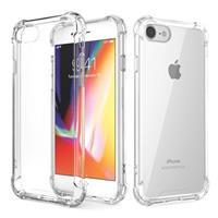 Krasbestendig iPhone 7 / iPhone 8 Hybrid Case - Kristalhelder