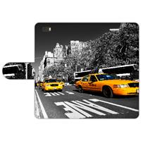 Huawei Ascend P8 Lite Uniek Hoesje met Opbergvakjes New York Taxi