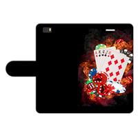B2Ctelecom Huawei Ascend P8 Lite Uniek Ontworpen Hoesje Casino