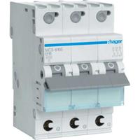 Hager automaat MCN616 E krachtgroep C-16A 3P+N