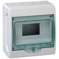 Schneider - 13979 kaedra IP65 Mini-Aufputzgehäuse 1x12 transparente Türmodule 200x267x112