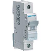 Hager MCN102 - Miniature circuit breaker 1-p C2A MCN102