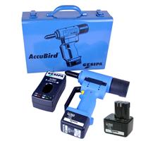 Gesipa 1457235 14.4V Li-Ion Accu AccuBird Popnageltang Set (2x 1.3Ah Accu) In Koffer