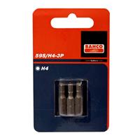 Bahco 59S/H10-3P 1/4" Inbus Bit 10mm - 25 mm (3st)