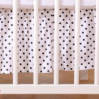 Bedrok Dots/Zwart 70x140cm