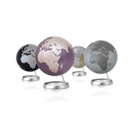 Atmosphere Globe Full Circle Vision Silver 30cm Diameter