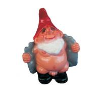 Tuinkabouter potloodventer 35 cm Multi